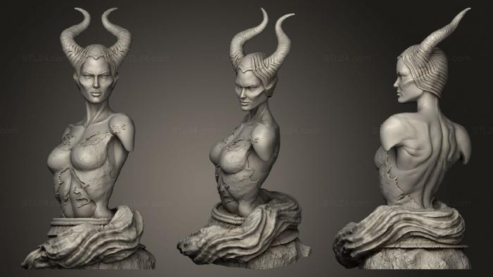 Miscellaneous figurines and statues (Maleficent Tsaber 2019, STKR_1434) 3D models for cnc