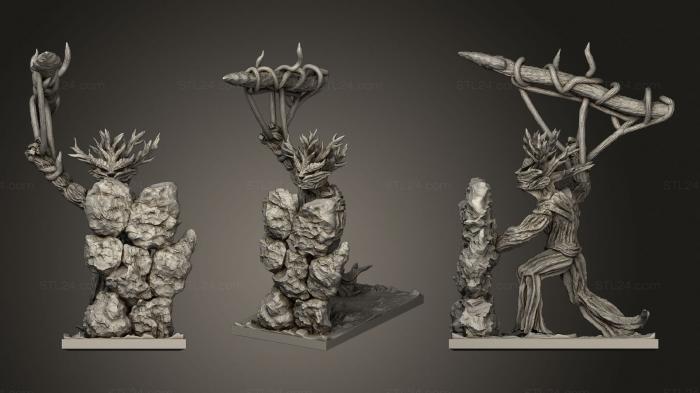Miscellaneous figurines and statues (Mini Forge Ent, STKR_1463) 3D models for cnc