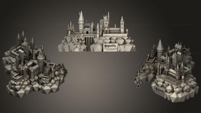 Miscellaneous figurines and statues (Mini Hogwarts, STKR_1464) 3D models for cnc