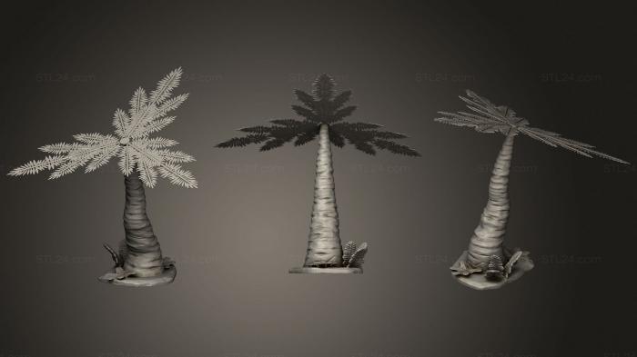 Miscellaneous figurines and statues (Palm Tree, STKR_1560) 3D models for cnc