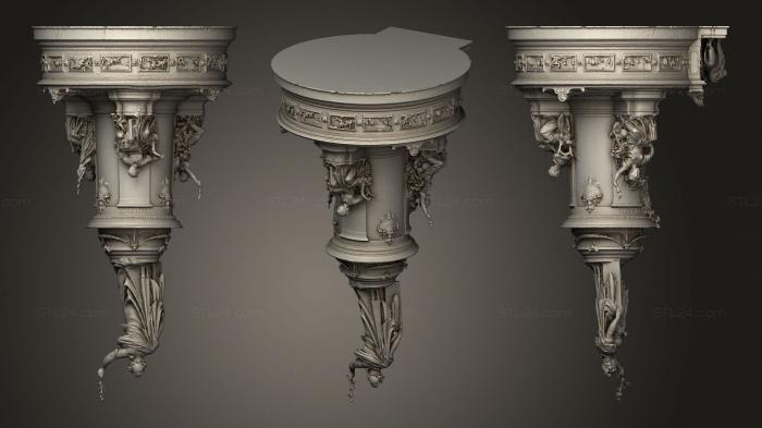 Miscellaneous figurines and statues (Place Of The Republic Paris, STKR_1585) 3D models for cnc