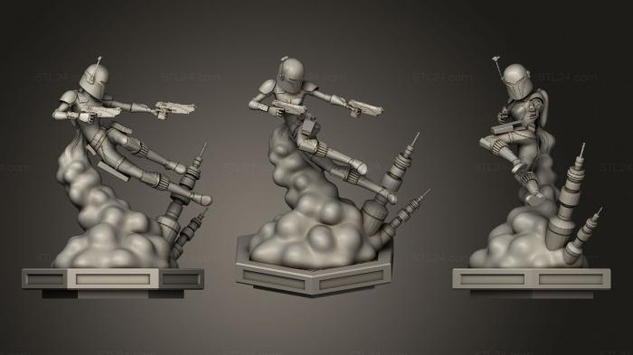 Статуэтки и статуи разные (Сабина Рен, STKR_1662) 3D модель для ЧПУ станка