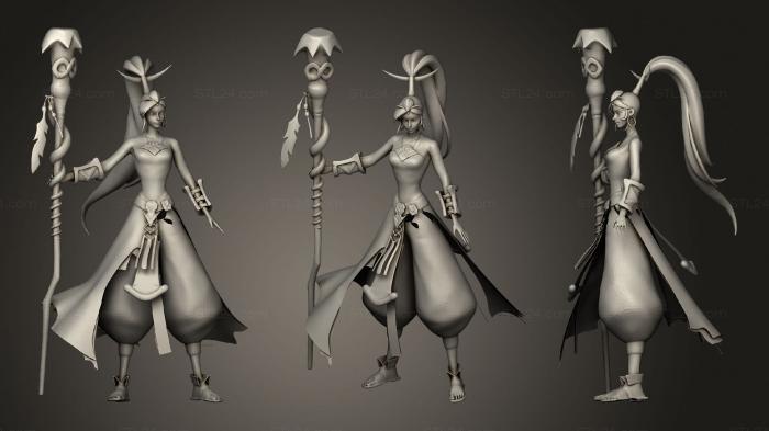 Stylized 3d character