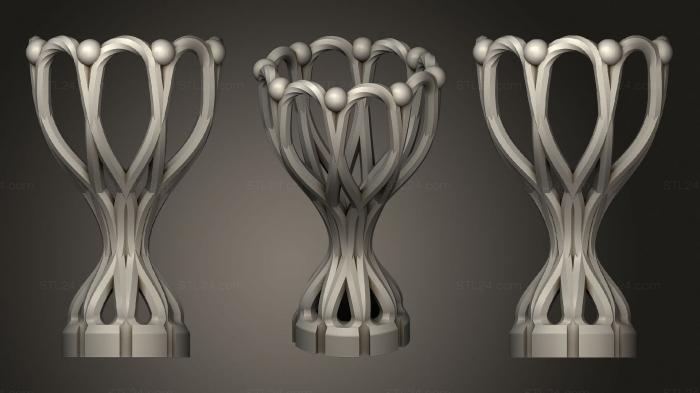 Статуэтки и статуи разные (Кубок Swoops Trophy Cup, STKR_1785) 3D модель для ЧПУ станка