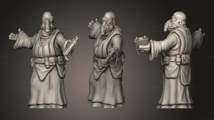 Miscellaneous figurines and statues (The Merchant, STKR_1828) 3D models for cnc