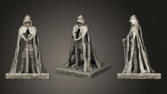 Miscellaneous figurines and statues (The Once and Future King, STKR_1830) 3D models for cnc