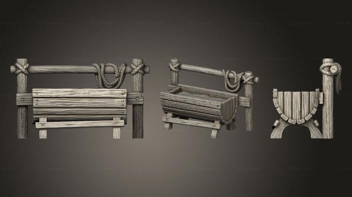Miscellaneous figurines and statues (Trough, STKR_1866) 3D models for cnc