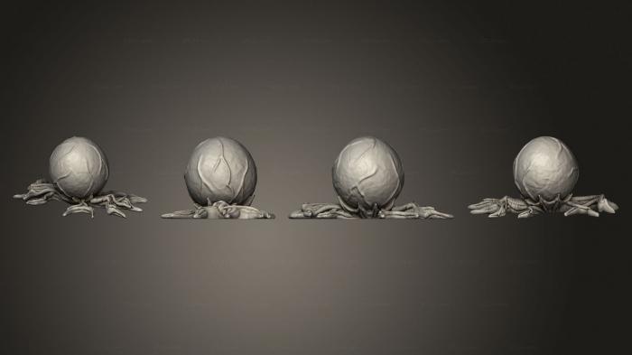 Miscellaneous figurines and statues (ALIEN EGGS 2 02, STKR_1945) 3D models for cnc