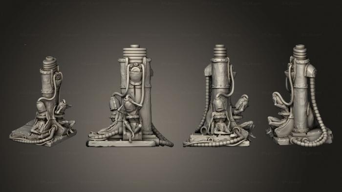 Статуэтки и статуи разные (Арахан Быстрый серебряный глаз, STKR_1958) 3D модель для ЧПУ станка