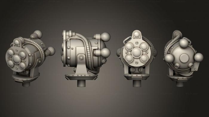 Miscellaneous figurines and statues (Argh Cannon, STKR_1959) 3D models for cnc