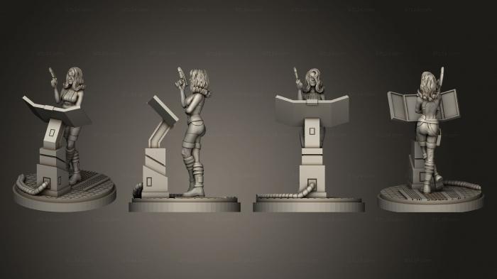 Статуэтки и статуи разные (Синий Опустошитель, STKR_1989) 3D модель для ЧПУ станка
