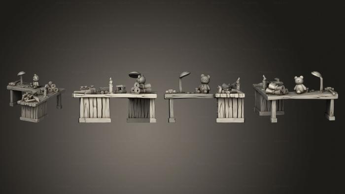 Статуэтки и статуи разные (Рождественская елка, STKR_2027) 3D модель для ЧПУ станка