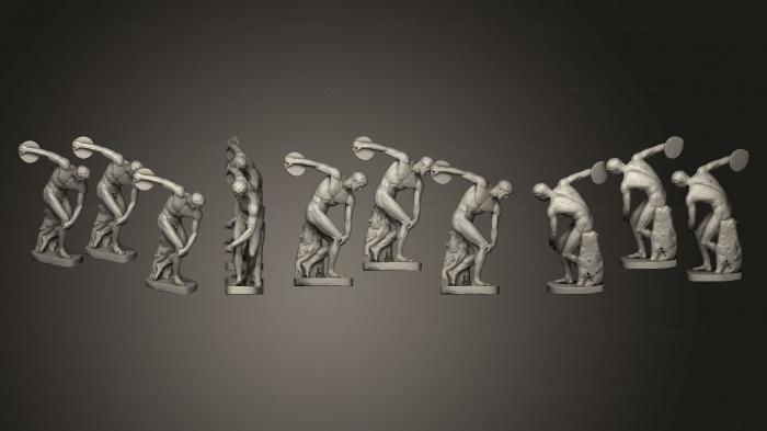 Discobolus Statue