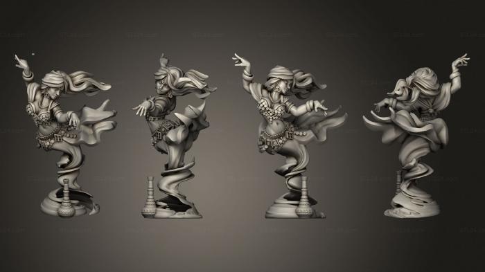 Miscellaneous figurines and statues (Djinn 01, STKR_2081) 3D models for cnc
