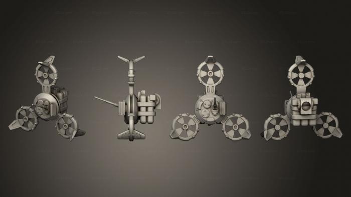 Miscellaneous figurines and statues (Dron Kamikaze, STKR_2095) 3D models for cnc