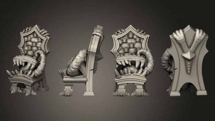 Miscellaneous figurines and statues (Dungeon Mimics 02, STKR_2101) 3D models for cnc