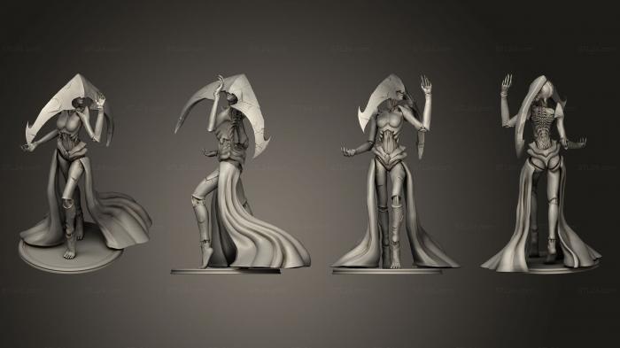 Статуэтки и статуи разные (Элеш Норн mtg Magic The Gathering, STKR_2116) 3D модель для ЧПУ станка