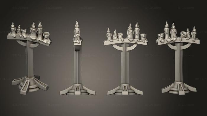 Miscellaneous figurines and statues (floorlamp, STKR_2158) 3D models for cnc