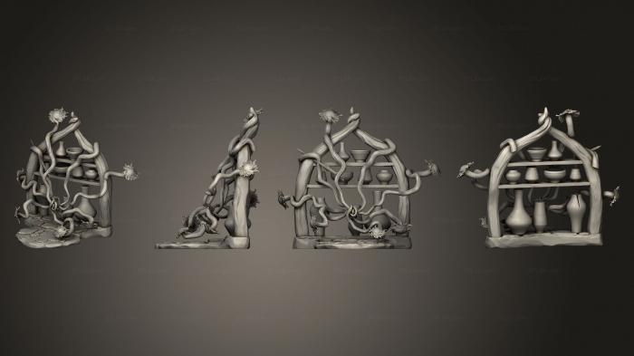 Статуэтки и статуи разные (Фрейя адский творец, STKR_2161) 3D модель для ЧПУ станка