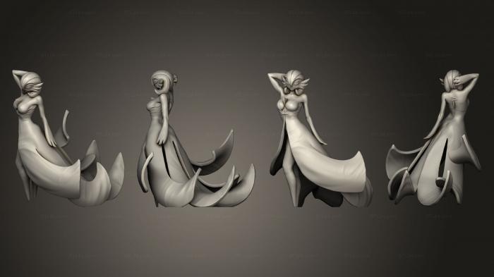 Статуэтки и статуи разные (Сексуальный Гардевуар, STKR_2171) 3D модель для ЧПУ станка