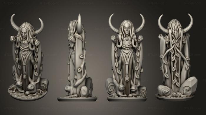 Статуэтки и статуи разные (Счастливый эльф-волшебник v 2, STKR_2189) 3D модель для ЧПУ станка