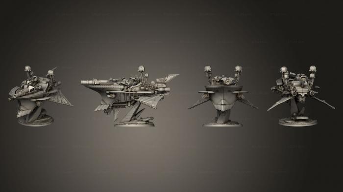 Miscellaneous figurines and statues (Interceptor Ethership, STKR_2248) 3D models for cnc