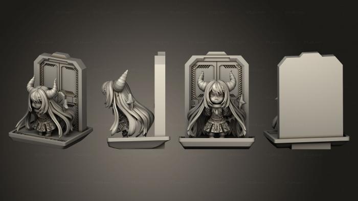 Miscellaneous figurines and statues (La Plus Darkness, STKR_2279) 3D models for cnc