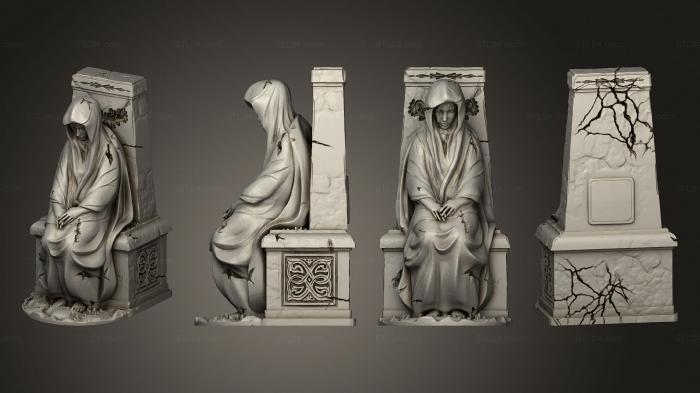 Miscellaneous figurines and statues (Lady Shannon, STKR_2283) 3D models for cnc