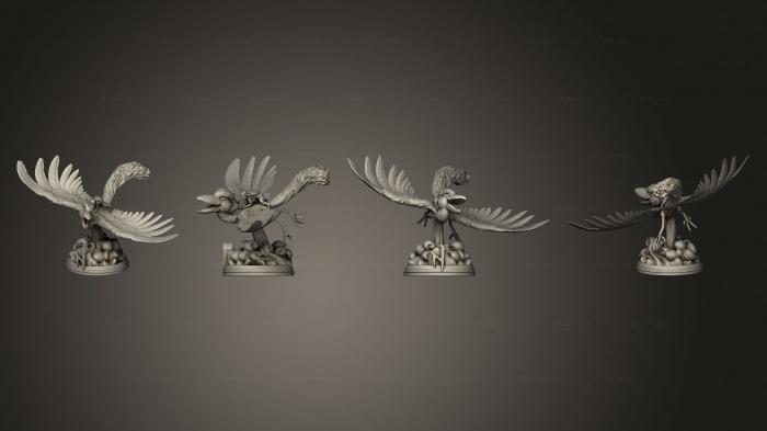 Miscellaneous figurines and statues (Link riding bird, STKR_2294) 3D models for cnc