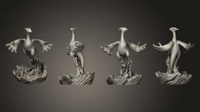 Miscellaneous figurines and statues (Lugia, STKR_2309) 3D models for cnc