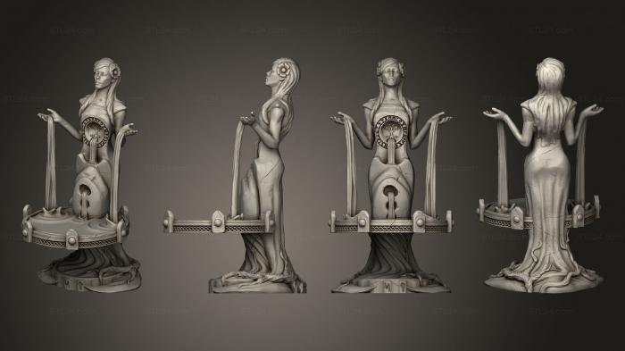 Miscellaneous figurines and statues (Magic Fountain, STKR_2314) 3D models for cnc