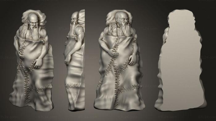 Статуэтки и статуи разные (Один 3 Мини, STKR_2322) 3D модель для ЧПУ станка