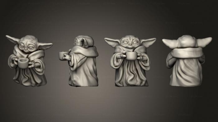 Miscellaneous figurines and statues (Master Soup Baby, STKR_2330) 3D models for cnc