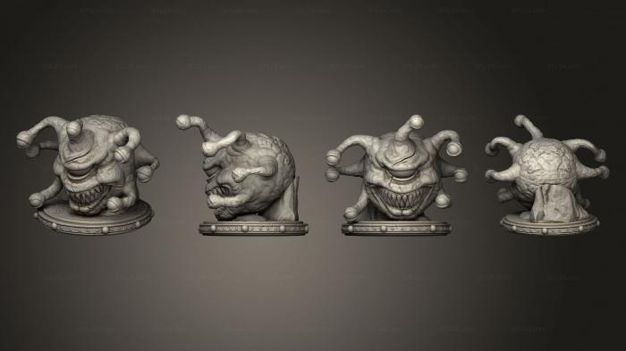 Miscellaneous figurines and statues (Masters Of Dungeons Quest Watcher, STKR_2331) 3D models for cnc