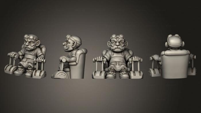 Miscellaneous figurines and statues (Mech Pilot, STKR_2335) 3D models for cnc