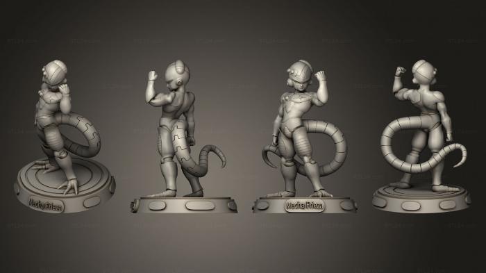 Статуэтки и статуи разные (Меха Фриза Dragon Ball, STKR_2336) 3D модель для ЧПУ станка