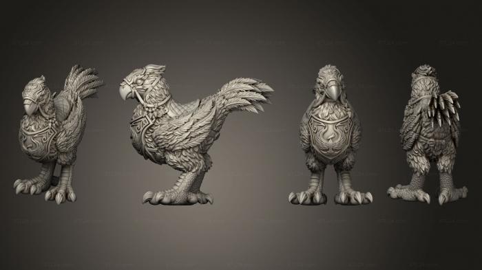 Miscellaneous figurines and statues (Menagerie 06, STKR_2343) 3D models for cnc