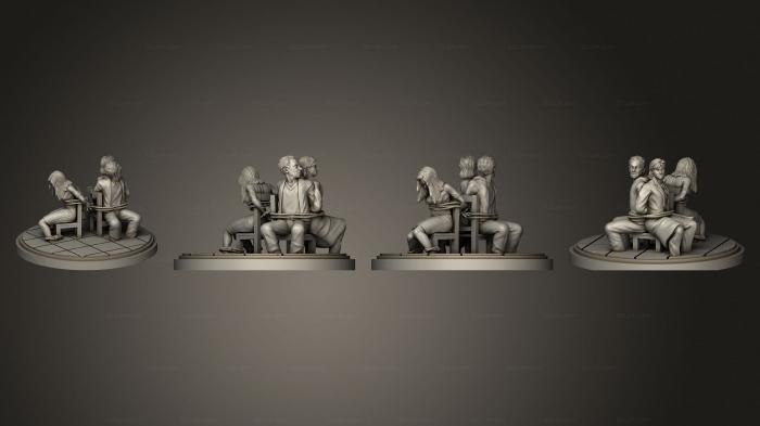 Miscellaneous figurines and statues (Miniatures Involuntary Stockholm ies, STKR_2361) 3D models for cnc