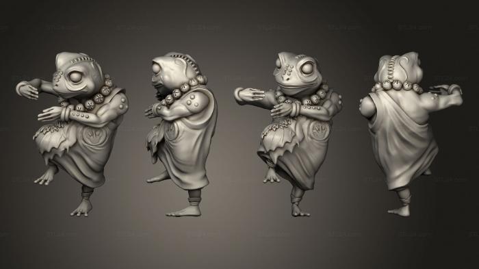 Miscellaneous figurines and statues (Monk 2, STKR_2365) 3D models for cnc