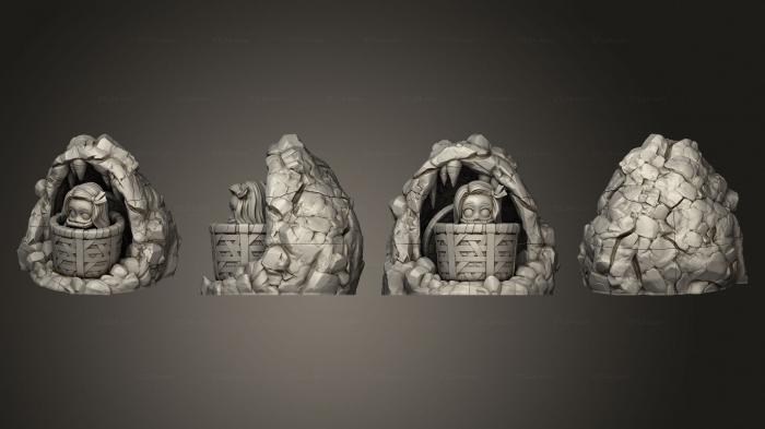 Статуэтки и статуи разные (Фабрика Незуко Чуя, STKR_2402) 3D модель для ЧПУ станка