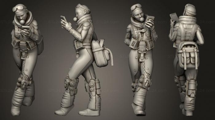 Miscellaneous figurines and statues (Onlookers Grace Ryan, STKR_2426) 3D models for cnc