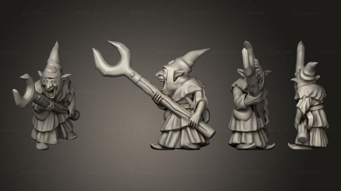 Miscellaneous figurines and statues (Squig Herd Solo Goblin 05, STKR_2562) 3D models for cnc
