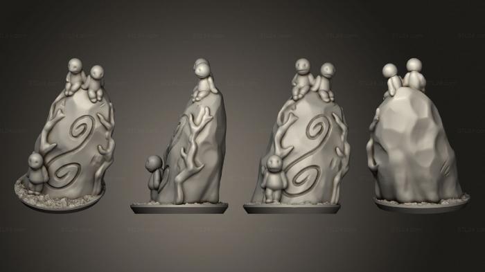 Miscellaneous figurines and statues (stonehenge, STKR_2572) 3D models for cnc