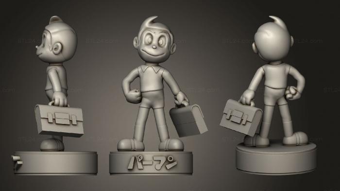 Miscellaneous figurines and statues (SUPER DINAMO, STKR_2578) 3D models for cnc