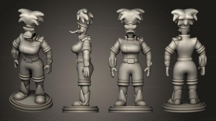 Miscellaneous figurines and statues (Tanya Vanderflock Mighty Ducks, STKR_2585) 3D models for cnc