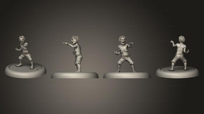 Статуэтки и статуи разные (Культ сироты Юрея, STKR_2596) 3D модель для ЧПУ станка