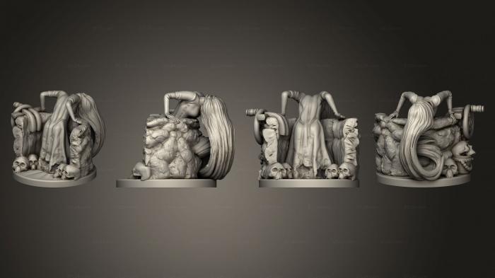 Miscellaneous figurines and statues (The Game Forger Pandemonium Enemies Whisperer, STKR_2601) 3D models for cnc