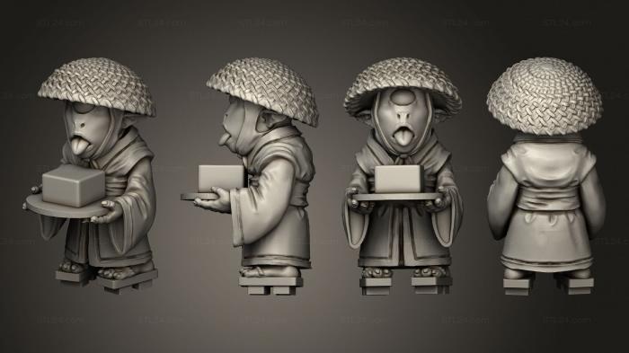 Miscellaneous figurines and statues (Tofi kozo User Friendly, STKR_2608) 3D models for cnc