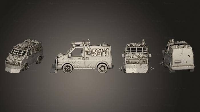 Miscellaneous figurines and statues (Vault Z The Mystery Machine, STKR_2638) 3D models for cnc