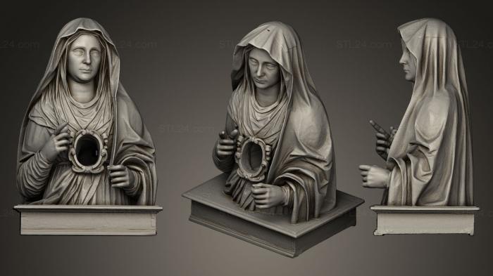 Religious statues (Relicario Santa Ana, STKRL_0012) 3D models for cnc